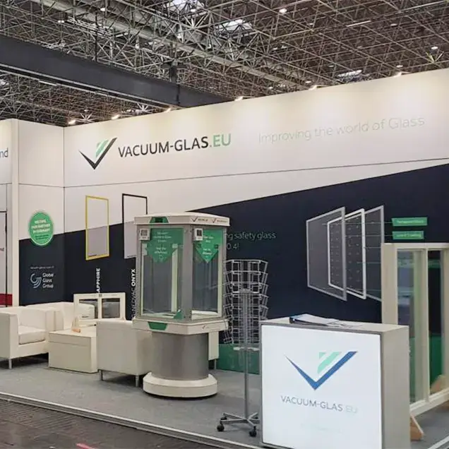 trade show booth for Glasstec, Dusseldorf