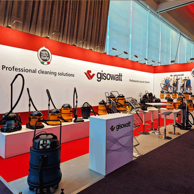 trade show booth for Interclean