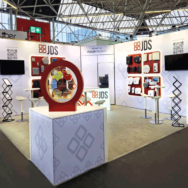 trade show booth for Interclean