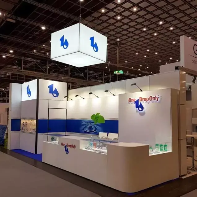 trade show booth for Expopharm