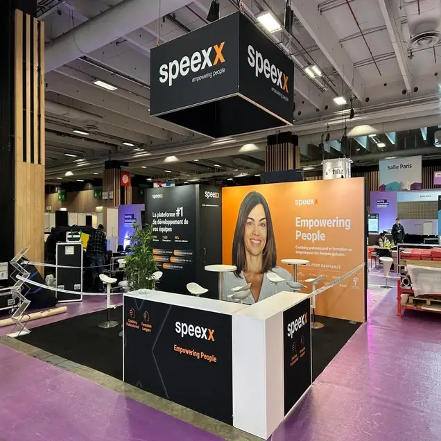 Trade Show Booth for Speexx