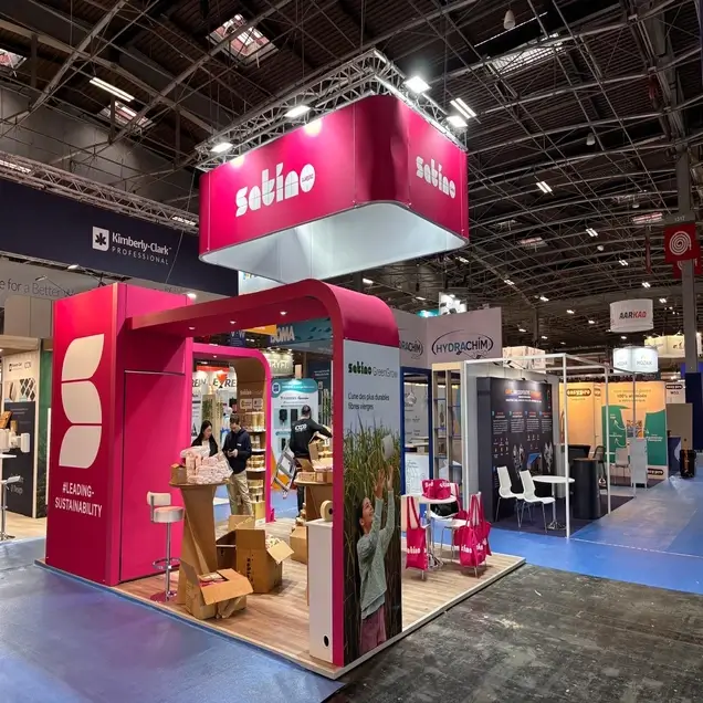 trade show booth for Weba Professional