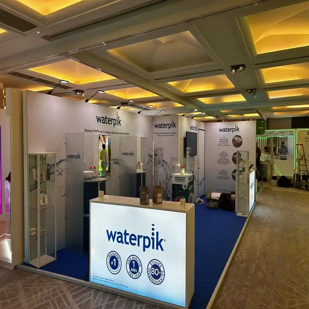 Trade Show Booth for Waterpik