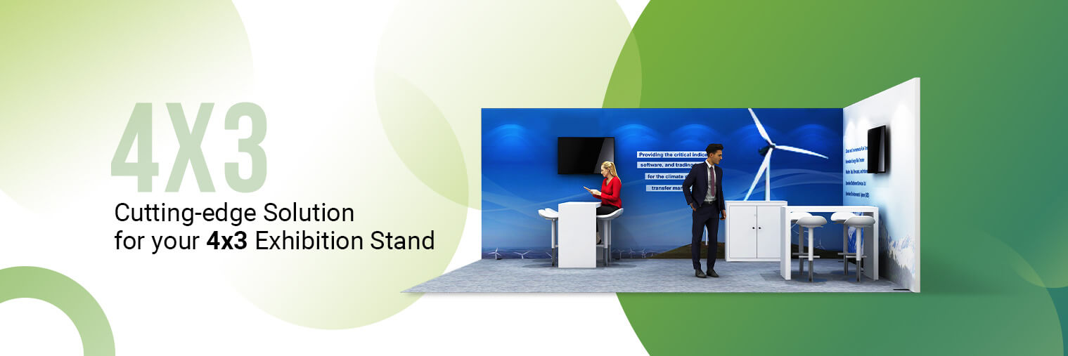 4x3 Exhibition Stand