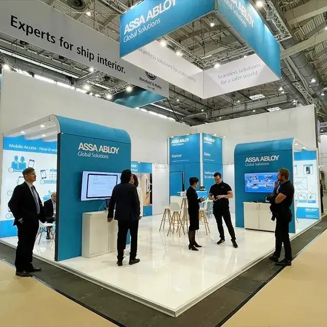 trade show booth for SMM, Hamburg