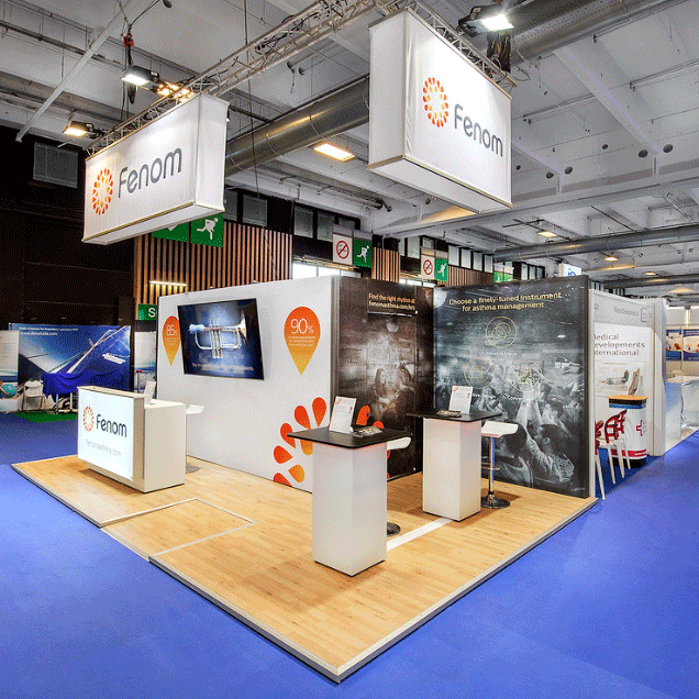trade show booth for ERS