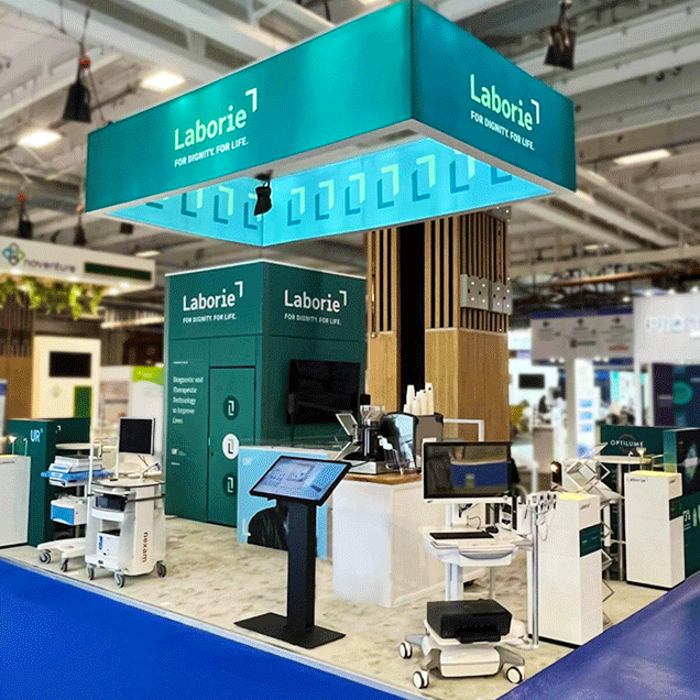 trade show booth for Laborie