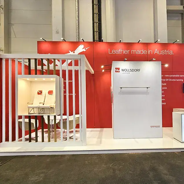 trade show booth for AIX, Hamburg