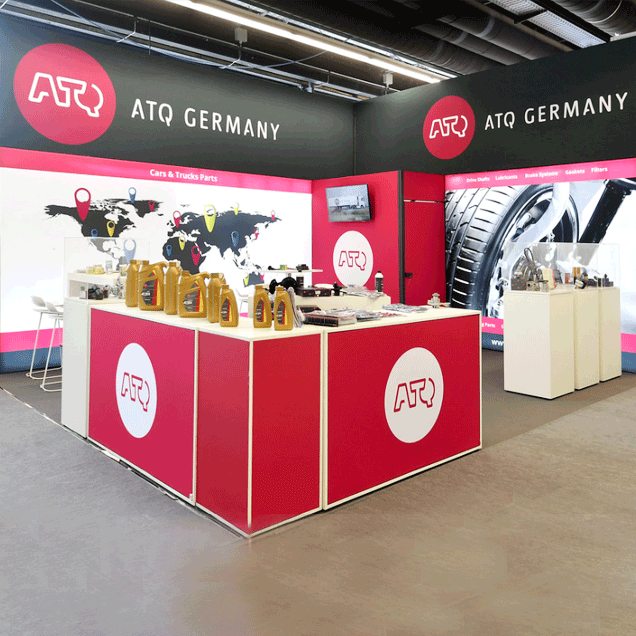 trade show booth for Automechanika