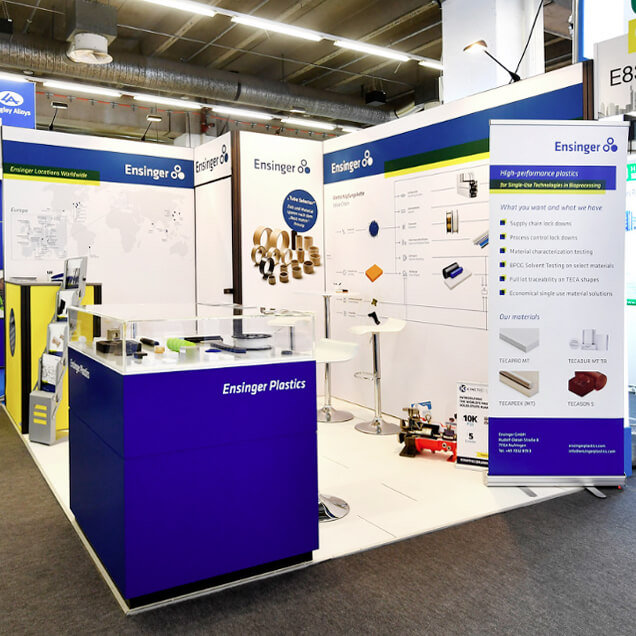 trade show booth for Achema