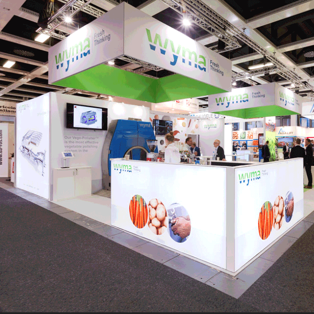 trade show booth for Fruit Logistica, Berlin