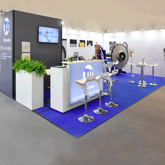 trade show booth for Achema