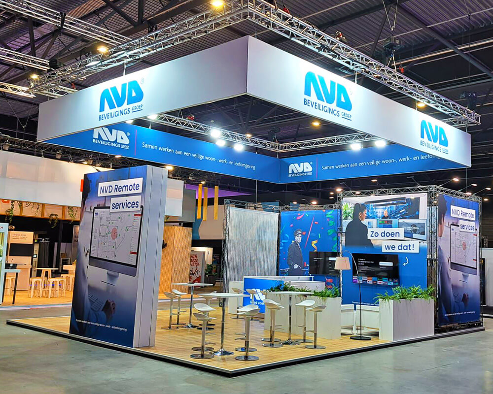 Trade Show Booth for NVD - The Netherlands at FireSafety & Security Event 2024, s-Hertogenbosch