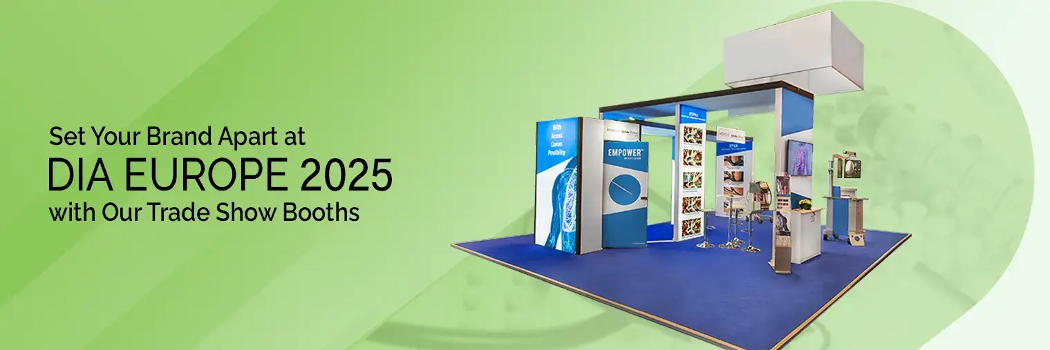 exhibition stand builders for DIA Europe 2025
