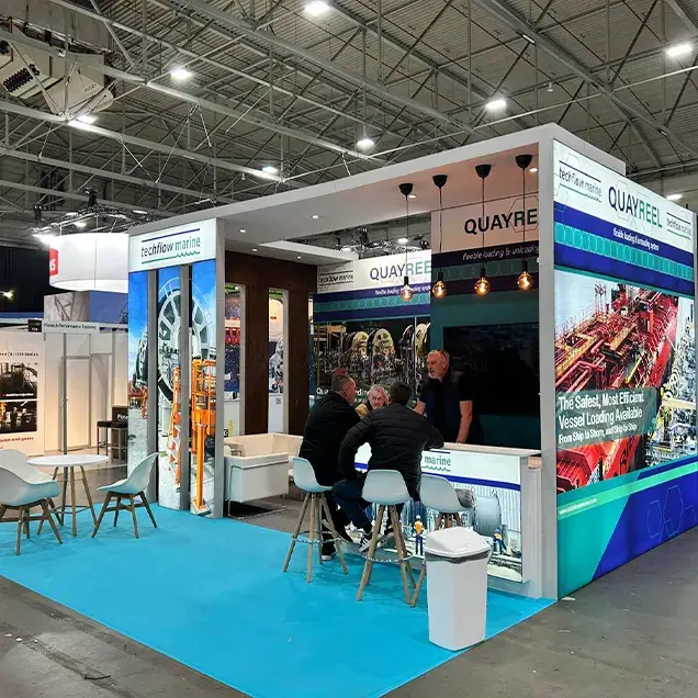 trade show booth for Stoc Expo, Rotterdam