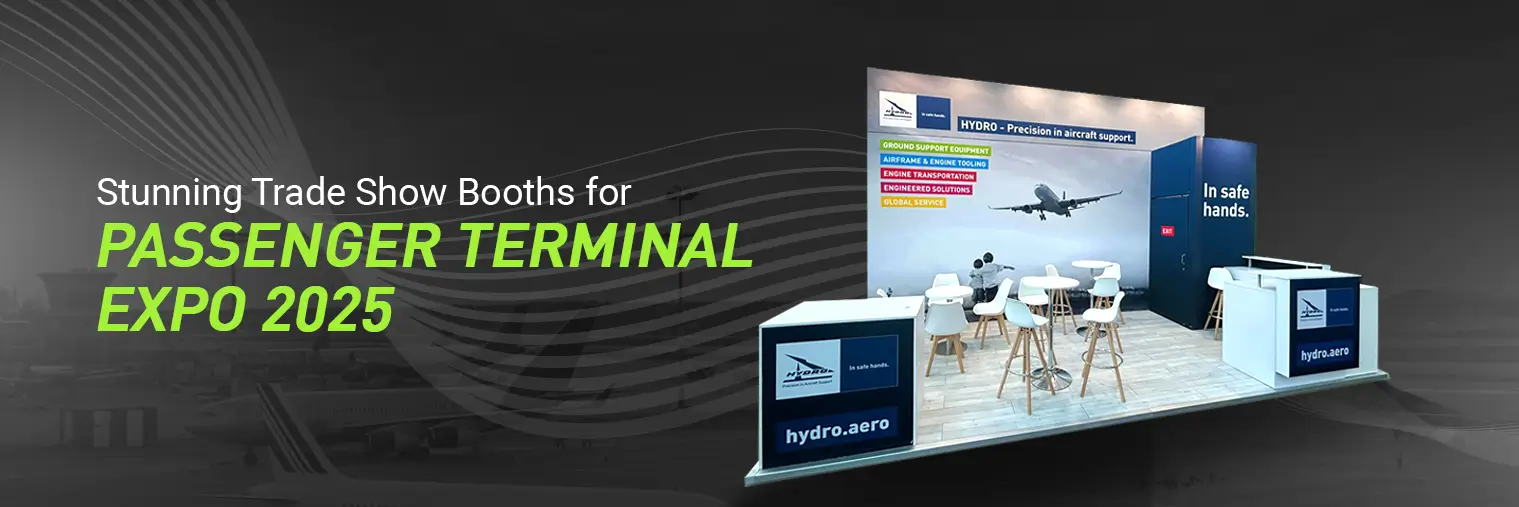 exhibition stand builders for Passenger Terminal Expo 2025