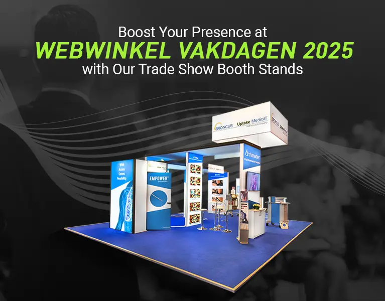 exhibition stand builders for Webwinkel Vakdagen 2025