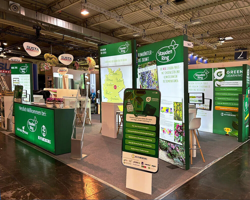 Trade show booth for Innov Agri