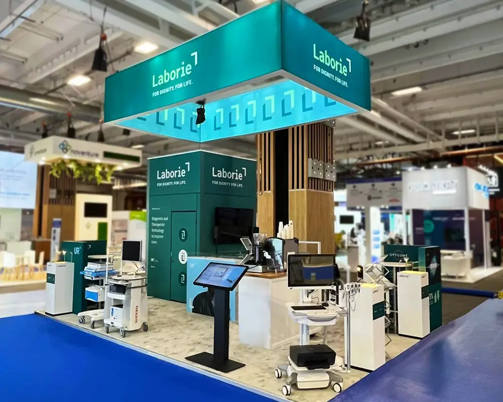 exhibition booth for laborie
