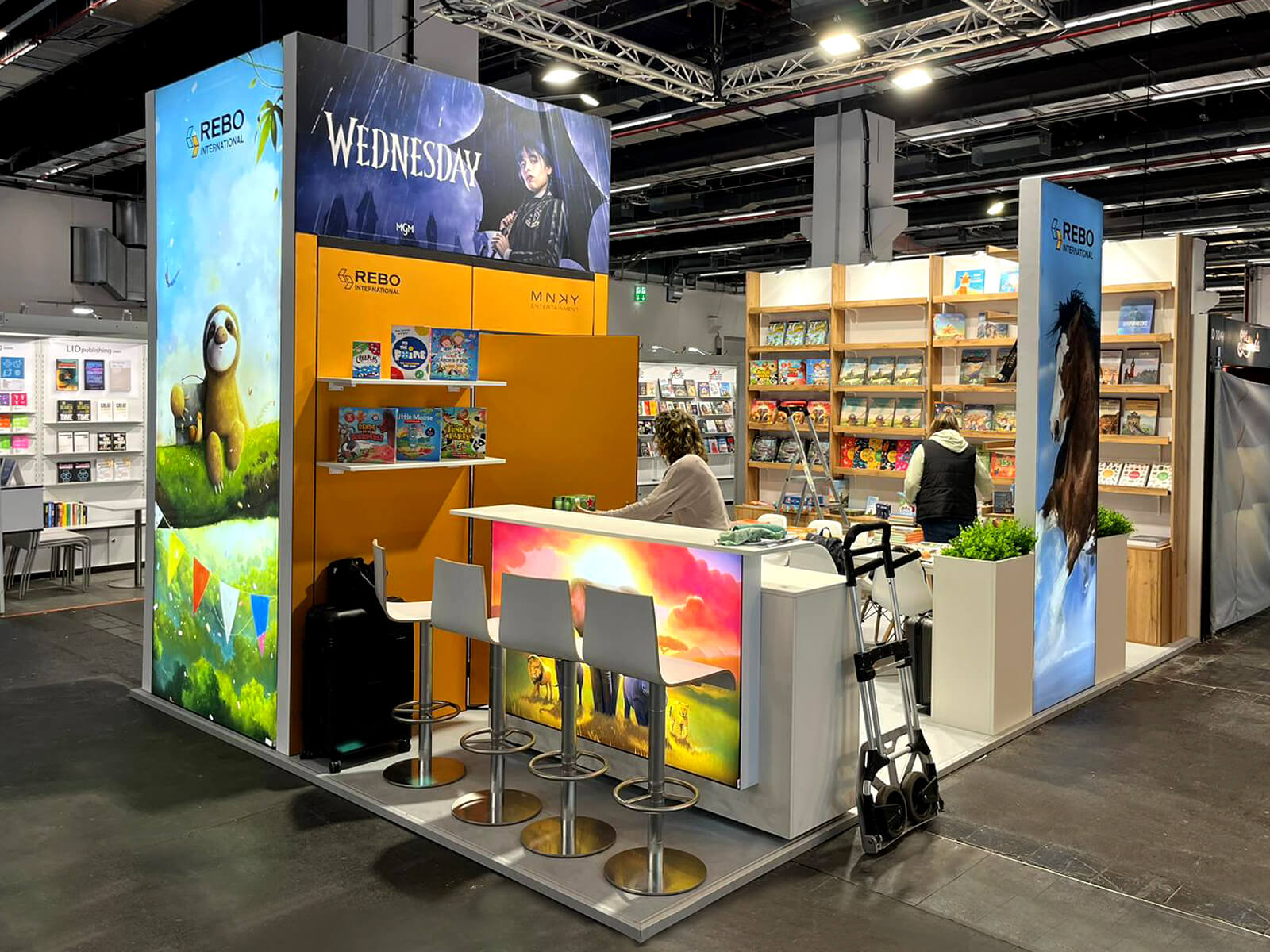 Exhibition Booth for REBO