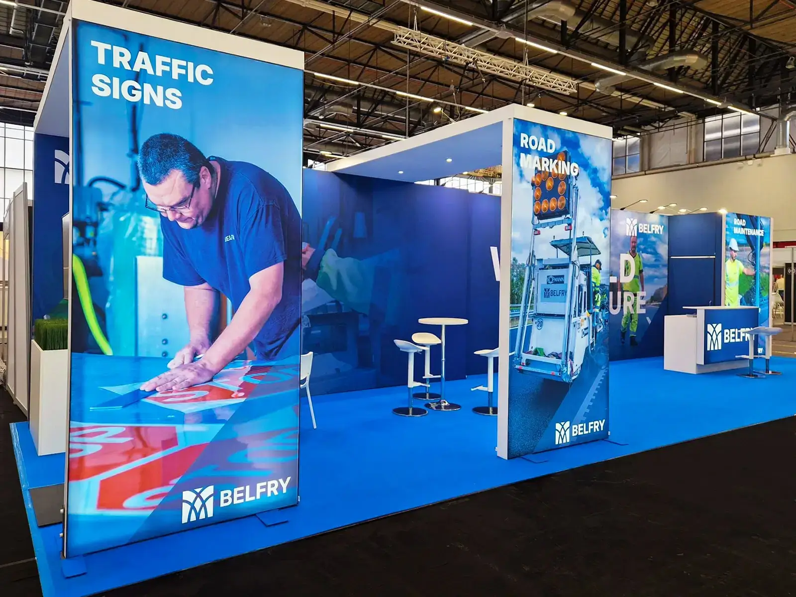 Trade Show Booth for Blue Monday Consulting - U.K at Intertraffic 2024, Amsterdam